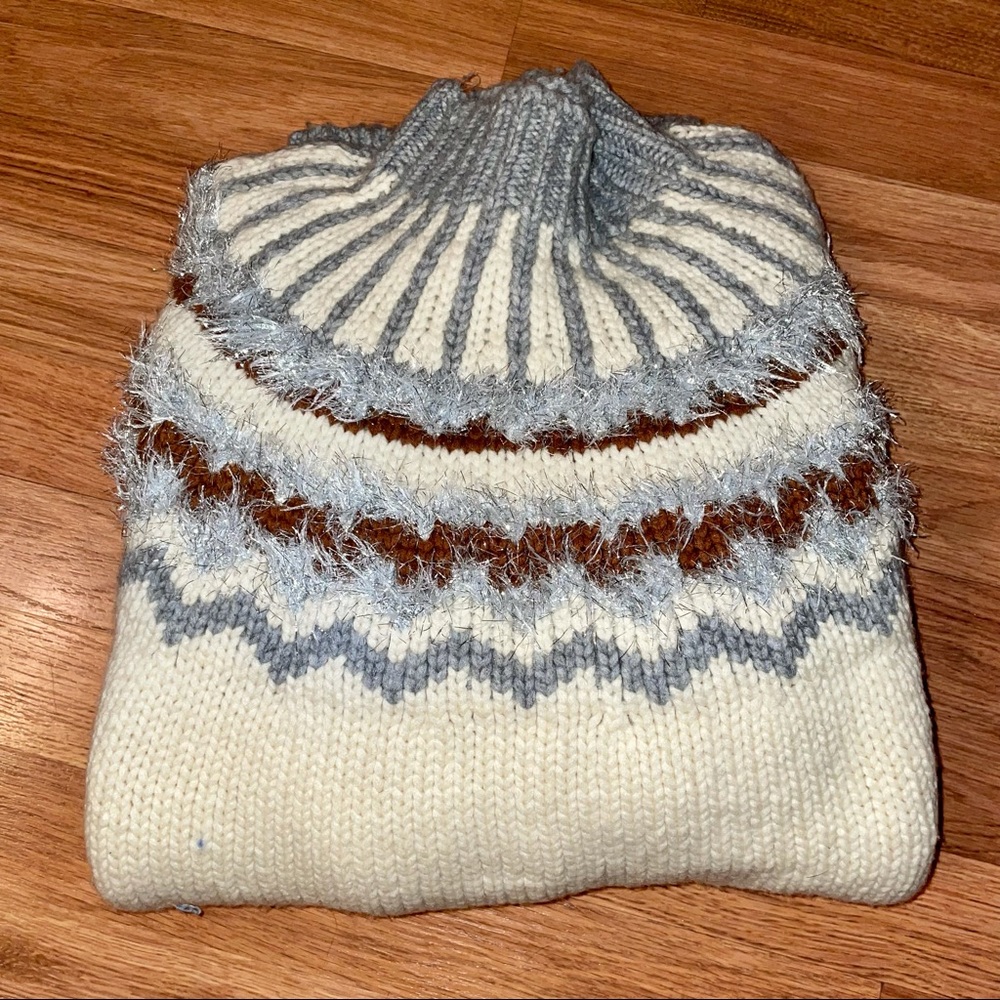 Lou & Grey Fair Isle Gorgeous Sweater Oversized Size X Large - Picture 6 of 16